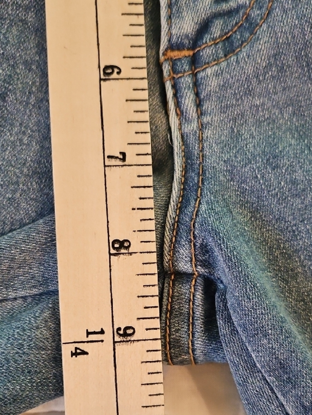 Cotton On 91- Mid Grazer Skinny- Floral Embroidered Jeans- Size 2 - Picture 6 of 9